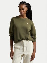 Polo Ralph Lauren Bluza 211943006020 Zielony Relaxed Fit. Zielone bluzy Polo Ralph Lauren, l, bez wzorów, z bawełny, bez kaptura. Za 469.99 zł.