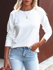 LA Angels Sweter w kolorze kremowym rozmiar: L. Brązowe swetry LA Angels, l, bez wzorów, bez ramiączek. Za 153.95 zł.