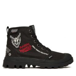 Trapery Palladium. Czarne trapery i śniegowce Palladium. Za 479.99 zł.