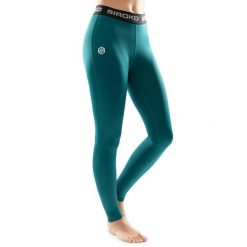 Damskie narciarskie legginsy termoaktywne Sporty zimowe Siroko Écrins. Zielone legginsy SIROKO, m, bez wzorów, z tkaniny. W wyprzedaży za 220.95 zł.