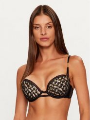 Chantelle X Biustonosz z fiszbiną Metallx C02G20 Czarny. Czarne biustonosze Chantelle X, bez wzorów, z syntetyku. Za 359.99 zł.