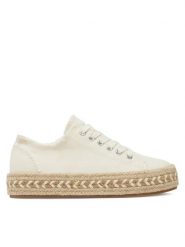 DeeZee Espadryle ZYKS305 Beżowy. Brązowe espadryle DeeZee, bez wzorów, z materiału, bez obcasa, bez zapięcia. Za 99.99 zł.