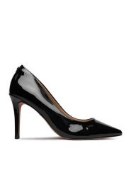 Nine West Szpilki CEO-CD23029-1 Czarny. Czarne szpilki Nine West, bez wzorów, ze skóry, bez obcasa, na szpilce, bez zapięcia. Za 229.99 zł.
