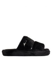 KARL LAGERFELD Kapcie Hypns KL80674 Czarny. Czarne obuwie domowe KARL LAGERFELD, bez wzorów, z materiału, bez zapięcia. Za 439.99 zł.