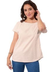 WITT WEIDEN Bluzka w kolorze beżowym rozmiar: 38. Brązowe bluzki WITT WEIDEN, bez wzorów, z bawełny, bez kołnierzyka, bez ramiączek. Za 43.99 zł.