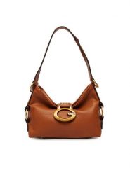 Guess Torebka Camden Mini HWBB93 08720 Brązowy. Brązowe torebki klasyczne Guess, z aplikacjami, ze skóry, bez dodatków. Za 589.99 zł.