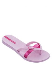 Ipanema Japonki w kolorze różowym rozmiar: 38. Różowe klapki Ipanema, bez wzorów, z otwartym noskiem, bez obcasa. Za 28.38 zł.