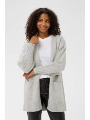 Kaffe Kardigan w kolorze szarym rozmiar: S. Szare kardigany Kaffe, s, bez wzorów, z wełny. Za 152.99 zł.