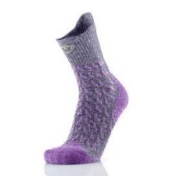 Skarpety trekkingowe dla kobieta Therm-ic Trekking UltraCool Linen Crew Lady. Fioletowe skarpety THERM-IC, bez wzorów, z elastanu. Za 136.00 zł.