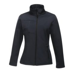 Kurtka Softshellowa Damska Wodoodporność Octagon II. Niebieskie kurtki sportowe Regatta, xl, bez wzorów, z softshellu, bez kaptura, trekkingowe. Za 175.99 zł.