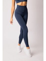 Spaio Legginsy sportowe "Adapt" w kolorze niebieskim rozmiar: XS. Niebieskie legginsy Spaio, xs, bez wzorów, z materiału. Za 130.81 zł.