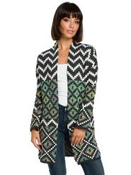 Be Wear Kardigan ze wzorem rozmiar: onesize. Kardigany Be Wear, bez wzorów. Za 157.95 zł.