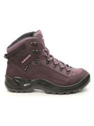 LOWA Skórzane buty trekkingowe "Renegade GTX" w kolorze fioletowym rozmiar: 41. Różowe trekkingi Lowa, z gore-texu, outdoorowe. Za 741.47 zł.