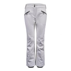 Damskie spodnie narciarskie softshell Killtec Thônes. Białe spodnie narciarskie Killtec, s, bez wzorów, z materiału, narciarskie. Za 431.20 zł.