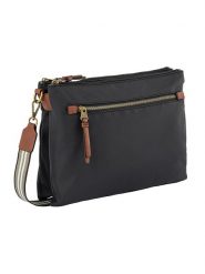 Camel Active Torebka "Bari" w kolorze czarnym - 33 x 25 x 6 cm rozmiar: onesize. Czarne torby na ramię Camel Active, bez wzorów, z materiału, na ramię, bez dodatków. Za 169.67 zł.