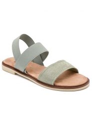 Sixth Sens Sandały w kolorze miętowym rozmiar: 40. Zielone sandały Sixth Sens, bez wzorów, klasyczne, z otwartym noskiem, bez obcasa, bez zapięcia. Za 100.99 zł.