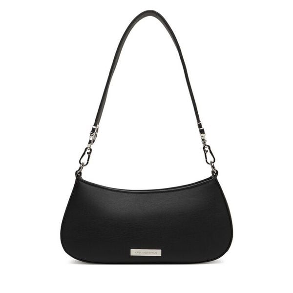 Torebka KARL LAGERFELD. Czarne torebki klasyczne KARL LAGERFELD, bez wzorów, bez dodatków. Za 519.99 zł.