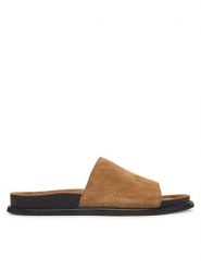 Vagabond Shoemakers Klapki Effie 5922-440-08 Brązowy. Brązowe klapki Vagabond Shoemakers, bez wzorów, ze skóry, bez obcasa. Za 409.99 zł.