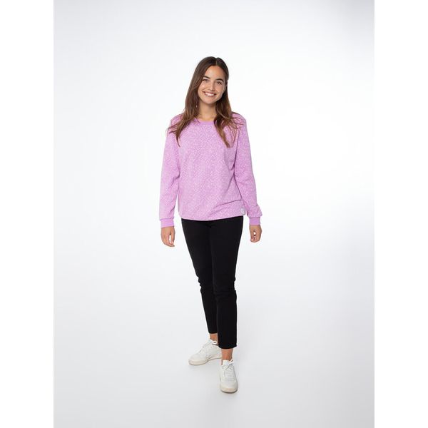 Bluza damska Protest PRTXUNO sweatshirt. Czerwone bluzy Protest, bez wzorów, bez kaptura. Za 193.37 zł.