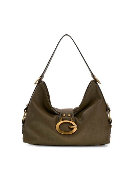 Guess Torebka 179044 Zielony. Zielone listonoszki Guess, z aplikacjami, bez dodatków. Za 674.99 zł.