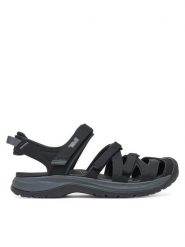 Teva Sandały Tirra Sport 1166310 Czarny. Czarne sandały Teva, bez wzorów, z materiału, sportowe, bez obcasa, bez zapięcia. Za 329.99 zł.