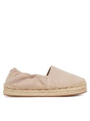 BOSS Espadryle Madeira 50563438 Czerwony. Czerwone espadryle Boss, bez wzorów, ze skóry, bez obcasa, bez zapięcia. Za 699.99 zł.