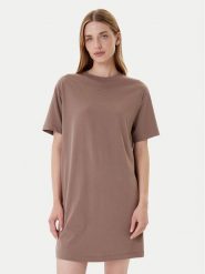 Nike Sukienka codzienna DV7882 Brązowy Relaxed Fit. Brązowe sukienki Nike, na co dzień, l, bez wzorów, z bawełny, bez kołnierzyka, bez ramiączek, proste. Za 219.99 zł.