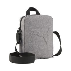 Torba melanżowa PUMA Buzz PUMA Medium Gray Heather. Szare torby na ramię Puma, bez wzorów, eleganckie, na ramię, bez dodatków. Za 99.00 zł.