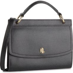Torebka LAUREN RALPH LAUREN - Top Handl BB 412754834001 Black. Czarne torebki klasyczne Lauren Ralph Lauren, bez wzorów, ze skóry, bez dodatków. Za 449.00 zł.