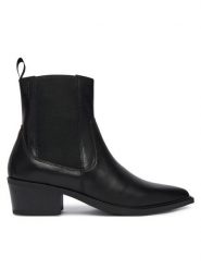 Vagabond Shoemakers Sztyblety Kelsey 5810-201-20 Czarny. Czarne botki Vagabond Shoemakers, bez wzorów, ze skóry, bez obcasa, na płaskiej podeszwie, bez zapięcia. Za 719.99 zł.