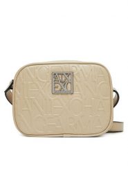 Armani Exchange Torebka 942733 CC793 U1092 Beżowy. Brązowe listonoszki Armani Exchange, bez wzorów, ze skóry, bez dodatków. Za 339.99 zł.