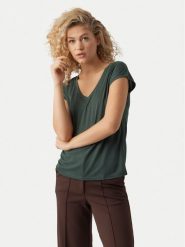 Vero Moda T-Shirt Filli 10247666 Zielony Regular Fit. Zielone t-shirty Vero Moda, m, bez wzorów, z syntetyku, bez kołnierzyka, bez ramiączek. Za 99.99 zł.