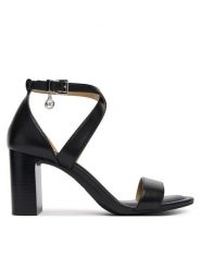 MICHAEL Michael Kors Sandały Alexa Block 40S6AXMS1L Czarny. Czarne kozaki MICHAEL Michael Kors, ze skóry, bez obcasa, na słupku, bez zapięcia. Za 699.99 zł.