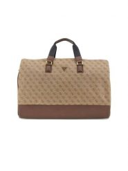 Guess Torba podróżna w kolorze beżowym - 55 x 30 x 25 cm rozmiar: onesize. Brązowe torby na ramię Guess, z aplikacjami, z materiału, przez ramię, bez dodatków. Za 565.99 zł.