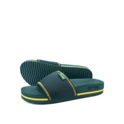 Klapki plażowe damskie Flip Flop Pool Neoprene. Niebieskie klapki Flip Flop, bez wzorów, bez obcasa. Za 100.05 zł.