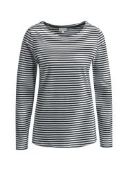 Milano Italy Koszulka w kolorze czarno-białym rozmiar: M. Białe bluzki Milano Italy, m, bez wzorów, z bawełny, bez kołnierzyka, bez ramiączek. Za 86.99 zł.