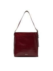 JENNY Torebka C-JEN-S-001-08 Bordowy. Czerwone torebki klasyczne Jenny, bez wzorów, z materiału, bez dodatków. Za 169.99 zł.