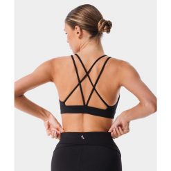 Stanik sportowy crossback dla kobiet Carpatree Balletcore. Czarne bielizna sportowa Carpatree, xl, bez wzorów. Za 139.99 zł.