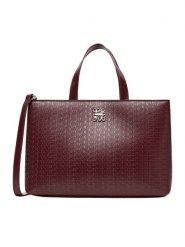 Nine West Torebka CEO-HAMPSHIRE-III-LDA8174 Bordowy. Czerwone torebki klasyczne Nine West, bez wzorów, z materiału, bez dodatków. Za 249.99 zł.