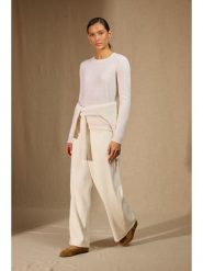 Perfect Cashmere Kaszmirowy sweter "Opame" w kolorze kremowym rozmiar: M. Brązowe swetry Perfect Cashmere, m, bez wzorów, z kaszmiru, bez ramiączek. Za 565.99 zł.