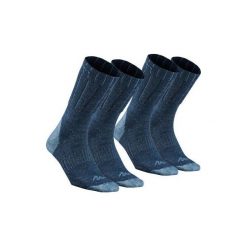 Skarpety turystyczne SH100 warm mid. Skarpety QUECHUA. Za 29.99 zł.