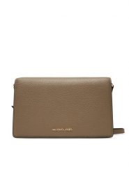 MICHAEL Michael Kors Torebka Jet Set Medium 32S4GJ6C6L Beżowy. Brązowe listonoszki MICHAEL Michael Kors, bez wzorów, ze skóry, bez dodatków. Za 779.99 zł.