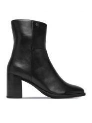 Beverly Hills Polo Club Botki CEO-WI40-MABEL-01 Czarny. Czarne botki Beverly Hills Polo Club, bez wzorów, ze skóry, bez obcasa, na słupku, bez zapięcia. Za 459.99 zł.