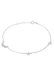 DI GIORGIO Srebrna bransoletka z elementem ozdobnym rozmiar: onesize. Szare bransoletki DI GIORGIO, srebrne. Za 70.24 zł.