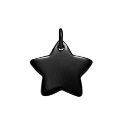 Gwiazdka 1,5 cm matowa. Czarne bransoletki Lilou, ze stali. Za 99.00 zł.