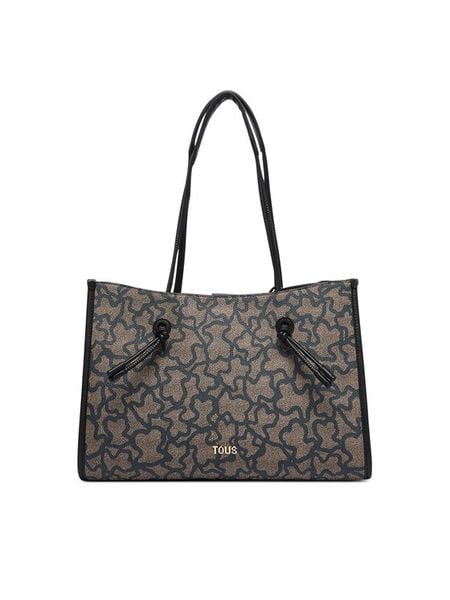 TOUS Torebka 20024369 Brązowy. Brązowe shopper Tous, bez wzorów, ze skóry, bez dodatków. Za 999.99 zł.