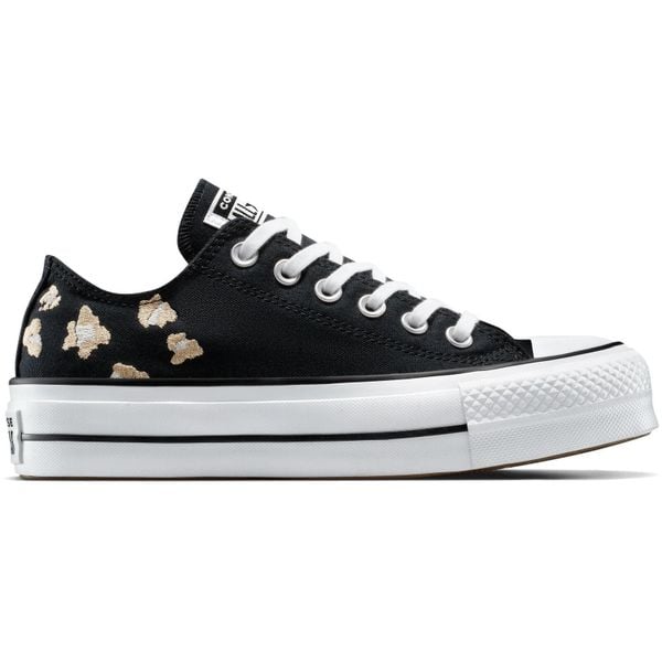 Buty sportowe Converse Chuck Taylor All Star Lift. Czarne obuwie sportowe Converse, bez zapięcia. Za 490.00 zł.