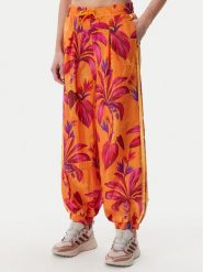 Adidas Spodnie dresowe FARM Premium JD6301 Pomarańczowy Loose Fit. Brązowe spodnie dresowe Adidas, xs, bez wzorów, z dresówki. Za 339.99 zł.
