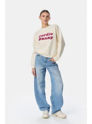 Cardio Bunny Bluza w kolorze kremowym rozmiar: M. Brązowe bluzy Cardio Bunny, m, bez wzorów, bez kaptura. Za 106.13 zł.