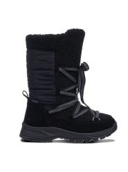 LUHTA Kozaki zimowe "Upea" w kolorze czarnym rozmiar: 38. Czarne kozaki Luhta, na zimę, z materiału, bez obcasa, bez zapięcia. Za 336.61 zł.